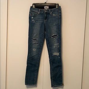 Paige Denim Skyline Ankle Peg Jean size 26